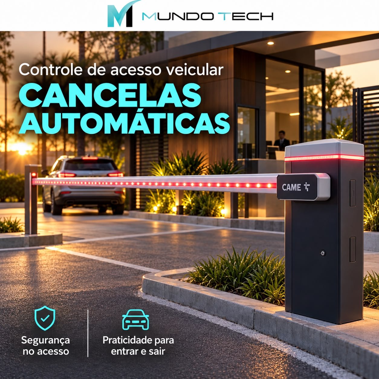 Cancela automática CAME