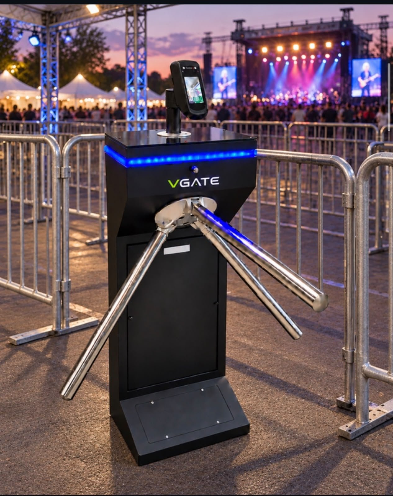Catraca VGate para eventos