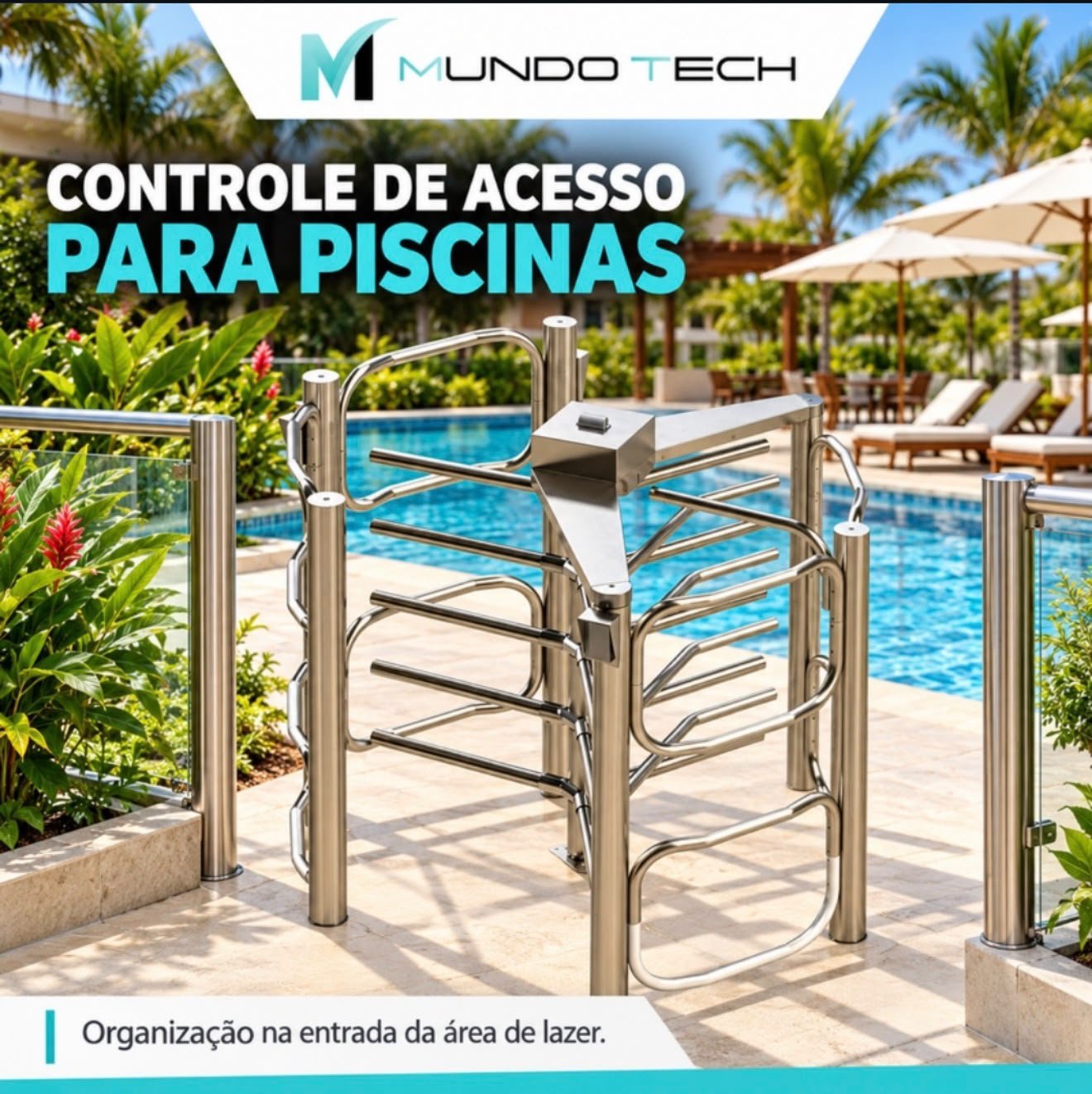 Controle para áreas de lazer