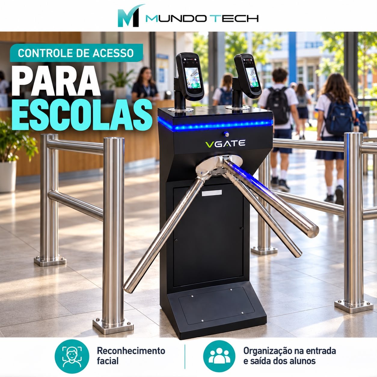 Solução de acesso para escolas
