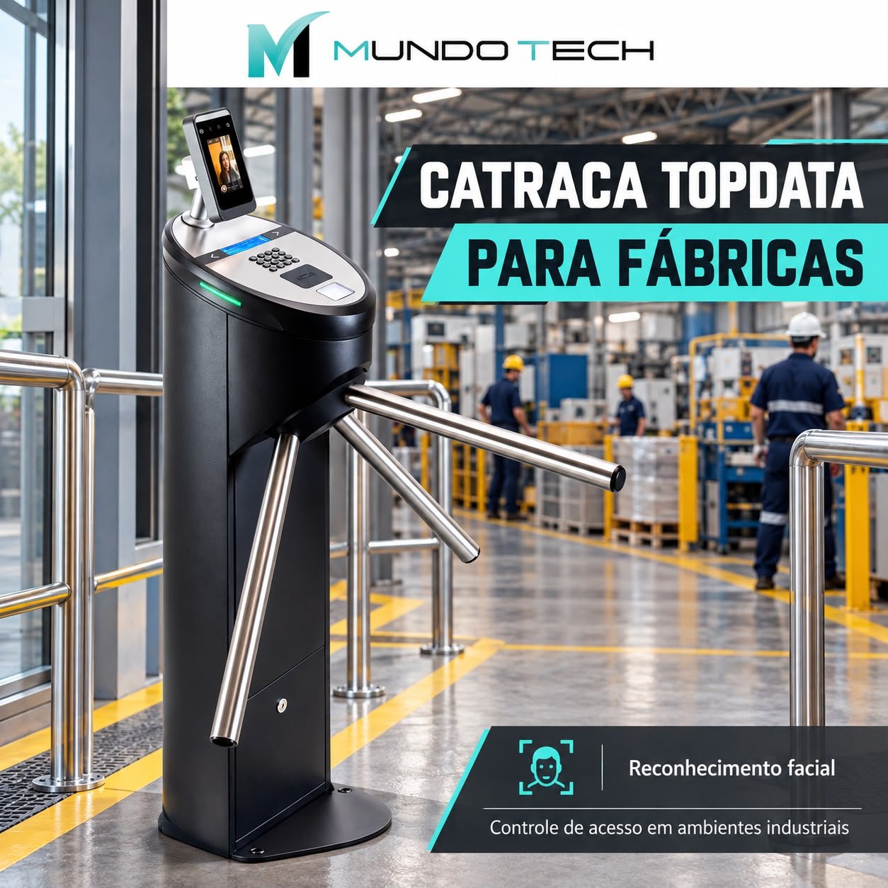 Controle de acesso para indústrias